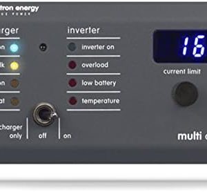 Victron Digital Multi Control 200/200A GX - Smart Battery Management - Ideal for RV and Marine Use - Advanced Monitoring