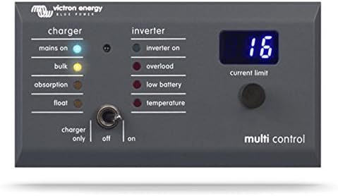 Victron Digital Multi Control 200/200A GX - Smart Battery Management - Ideal for RV and Marine Use - Advanced Monitoring