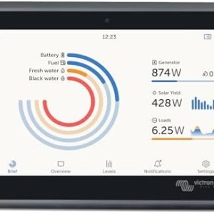 Victron Energy Ekrano GX - 7-Inch Waterproof Display for Remote Access & Control - Ideal for Marine Use & Compatible wit